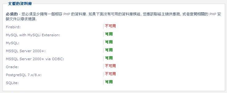 確定有掛載mssql模組